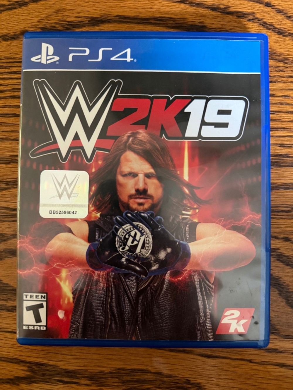 WWE 2K19 PlayStation 4 PS4 Game w/ Manual Tested EUC